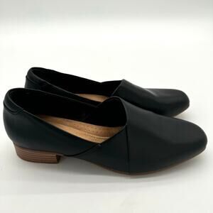 Clarks Collection Soft Cushion Juliet Palm Leather Casual Shoe Women's 8.5